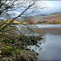 Buy canvas prints of "Lake Thirlmere" by ROS RIDLEY