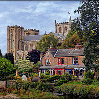 Buy canvas prints of "Ripon Cathedral" by ROS RIDLEY