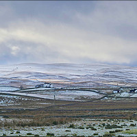 Buy canvas prints of "Pastel Teesdale" by ROS RIDLEY