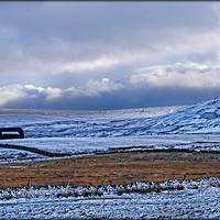 Buy canvas prints of "Blizzards heading from the North West" by ROS RIDLEY