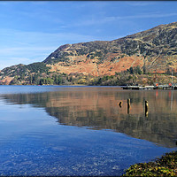 Buy canvas prints of "Blue blue Ullswater 2" by ROS RIDLEY