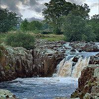 Buy canvas prints of "Portrait of a waterfall" by ROS RIDLEY
