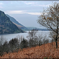 Buy canvas prints of "Cool blue lake Ennerdale water" by ROS RIDLEY