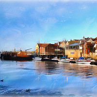 Buy canvas prints of "Arty  Whitby" by ROS RIDLEY