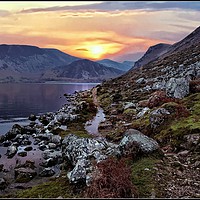 Buy canvas prints of "Colourful Ennerdale" by ROS RIDLEY