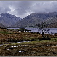 Buy canvas prints of "March storms at Wastwater" by ROS RIDLEY