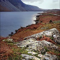 Buy canvas prints of "Cool blue Wastwater" by ROS RIDLEY