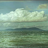 Buy canvas prints of "3D clouds over the Solway Firth" by ROS RIDLEY