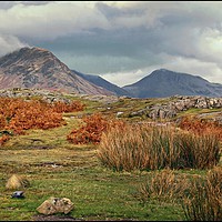 Buy canvas prints of "Storm clouds at Wasdale" by ROS RIDLEY
