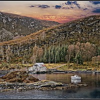 Buy canvas prints of "Going Nowhere in Norway" by ROS RIDLEY