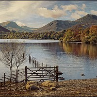 Buy canvas prints of "Remembering Derwentwater" by ROS RIDLEY