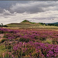 Buy canvas prints of "Threatening clouds over the North York moors" by ROS RIDLEY
