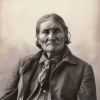 Buy canvas prints of Apache Geronimo by paul willats