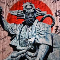 Buy canvas prints of  SAMURAI by paul willats