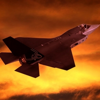 Buy canvas prints of F35 "Lightning" Joint Strike Fighter  by paul willats