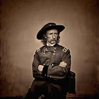 Buy canvas prints of COLONEL GEORGE ARMSTRONG CUSTER by paul willats