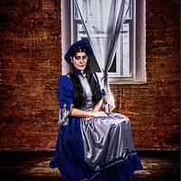 Buy canvas prints of  VICTORIAN WOMAN by paul willats