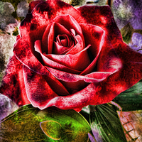 Buy canvas prints of  THE ROSE by paul willats