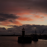 Buy canvas prints of Royal Harbour Lighthouse by Robin Marks