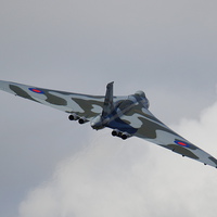 Buy canvas prints of  Vulcan Bomber by Ian Hides