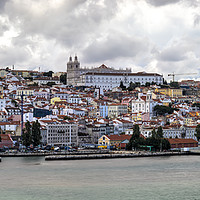 Buy canvas prints of Lisbon Panorama by Ian Danbury