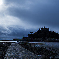 Buy canvas prints of St Michaels Mount in Cornwall by Brian Garner