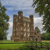 Buy canvas prints of  Tattershall Castle by David Charlton
