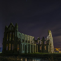 Buy canvas prints of Whitby Abbey by David Charlton