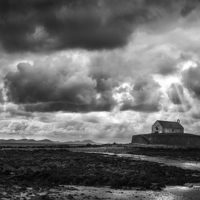 Buy canvas prints of  The Church in the Sea by Mal Bray