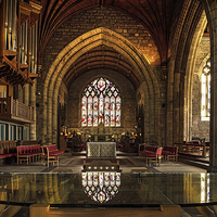 Buy canvas prints of  St Asaph Cathedral by Mal Bray