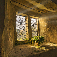 Buy canvas prints of  Sunlight Flooding the Chapel by Mal Bray
