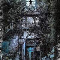 Buy canvas prints of  The Haunted House by Mal Bray