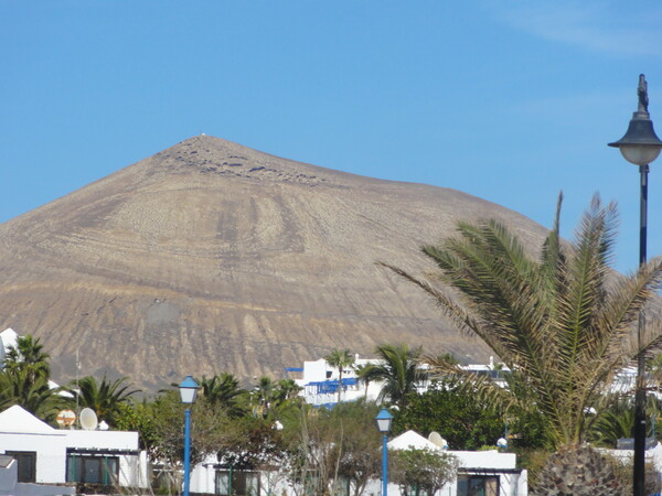 Lanzarote Volcano Picture Board by John Bridge