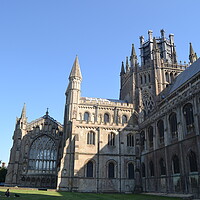 Buy canvas prints of Ely Cathedral by John Bridge
