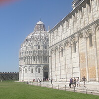 Buy canvas prints of Historical Pisa  by John Bridge
