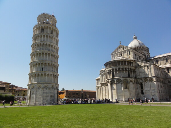 Leaning Tower of Pisa Picture Board by John Bridge