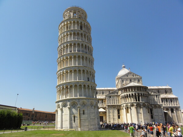 Leaning Tower of Pisa Picture Board by John Bridge