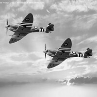 Buy canvas prints of Wartime Spitfire planes by Andrew Heaps