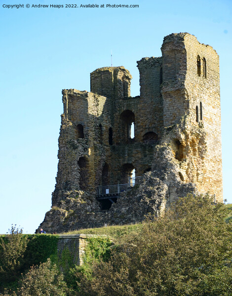 Majestic Ruins of Scarborough Castle Picture Board by Andrew Heaps