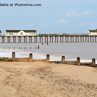 Buy canvas prints of Southwold pier on summers day by Andrew Heaps