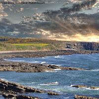 Buy canvas prints of Northumberland Coastline by Andrew Heaps