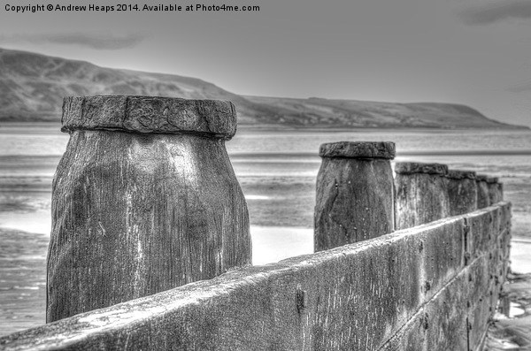  Barmouth Beach Picture Board by Andrew Heaps