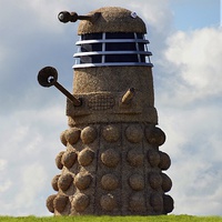 Buy canvas prints of  Doctor Who Dalek. by Andrew Heaps