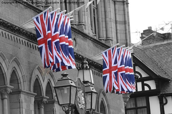  Union Jacks flying high. Picture Board by Andrew Heaps