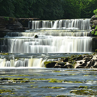 Buy canvas prints of Asgarth Water falls by Andrew Heaps