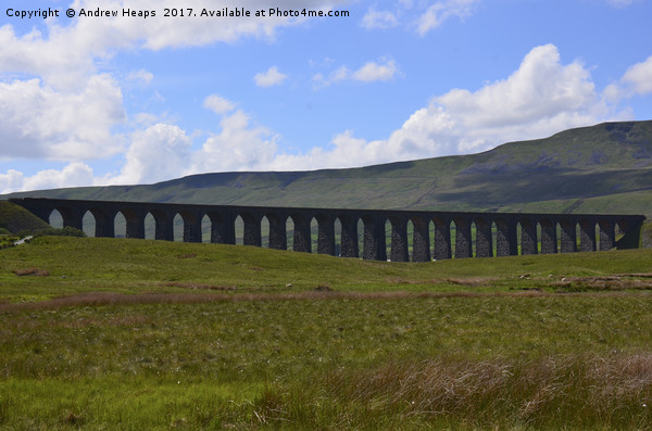 Majestic Ribblehead Viaduct Picture Board by Andrew Heaps
