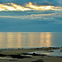Buy canvas prints of Mesmerizing Sunrise at Embleton by Andrew Heaps