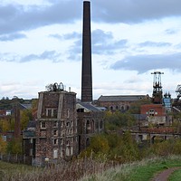 Buy canvas prints of Chatterley Whitfield Colliery by Andrew Heaps