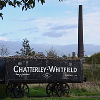 Buy canvas prints of Journey Through Time Chatterley Witfield coal truc by Andrew Heaps