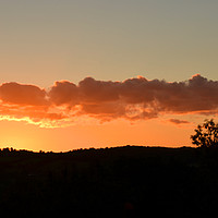 Buy canvas prints of Glorious Biddulph Sunset by Andrew Heaps